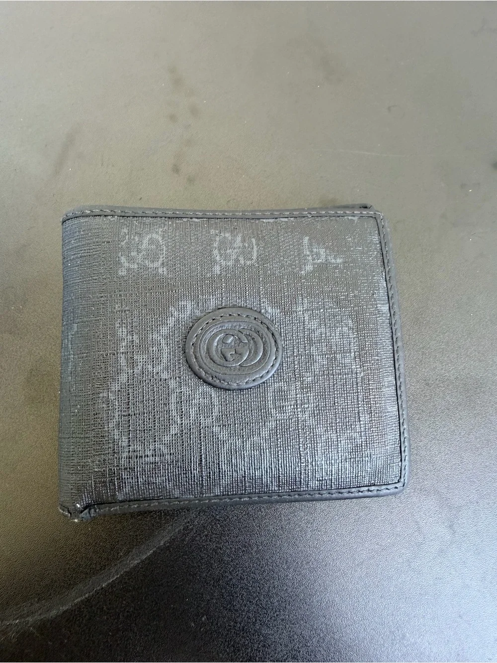 Gucci Black Bi-Fold Wallet